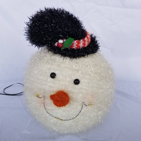 2 Hanging Snowman's Heads - Picture 6 of 6
